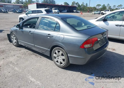 2010 Honda Civic Lx z USA, uszkodzony, nr VIN 2HGFA1F54AH302745